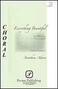 cover Everything Beautiful SATB choral sheet music cover